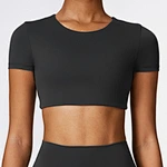 tight cropped t shirt